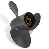 Upgrade OEM Aluminium Außenbordpropeller passend für Honda Motoren 60-130 PS 15 Spline Zähne, rechts, 3 Blätter