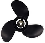 Aluminium utenbordsmotor propeller passer til Mercury-motorer 8–9,9 hk, 12 spline tenner, høyre