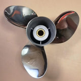 11 3/4X 15 Turbo Stainless Outboard Boat Propeller for Johnson Evinrude/OMC 40-50HP 13 Spline RH