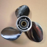 11 3/4X 15 Turbo Stainless Outboard Boat Propeller for Johnson Evinrude/OMC 40-50HP 13 Spline RH
