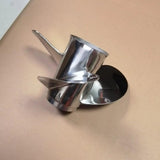 11 3/4X 17 Turbo Stainless Outboard Boat Propeller for Johnson Evinrude/OMC 40-50HP 13 Spline RH