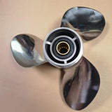 11 3/4X 17 Turbo Stainless Outboard Boat Propeller for Johnson Evinrude/OMC 40-50HP 13 Spline RH