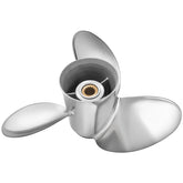 VIF OEM-Upgrade 15 3/4 x 13 Serie Edelstahlpropeller für Yamaha Außenbordmotoren 60-115 PS, 15 Spline-Zähne, RH