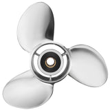 VIF OEM-oppgradering 15 3/4 x 13-serie propell i rustfritt stål for Yamaha påhengsmotorer 60–115 hk, 15-splinetenner, høyre