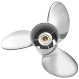 Oppgrader OEM rustfritt stål påhengsmotor propell passer til Honda-motorer 115-250 hk 15 spline tenner, høyre, 3 blader