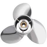 Eliche per barche in acciaio inossidabile 15 1/4 x 21 montano Yamaha Outboard 350-450 HP 6AW-45976-20-00,17 Denti scanalati, T