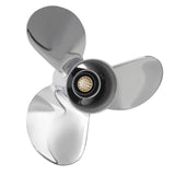 Hélices de rechange en acier inoxydable pour moteurs hors-bord Tohatsu 40-60 CV, 13 cannelures, à droite