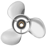 Stainless Steel Outboard Boat props fit Mercury Engine 90CT‑400 &MERCRUISER STERNDRIVES 15 Spline Tooth,RH