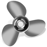 Stainless Steel Outboard Propeller fit Mercury Engines 40-140HP 15 Spline Tooth,RH