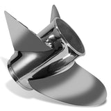 Stainless Steel Outboard Propeller fit Mercury Engines 40-140HP 15 Spline Tooth,RH