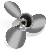 Oppgraderte utenbordspropeller i rustfritt stål passer til Mercury-motorer 6–15 hk, 8 spline tenner, høyre