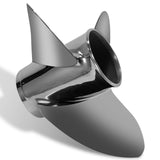 OEM rustfritt stål utenbordspropell passer til Suzuki-motorer 60-140 hk 13 spline tenner, høyre