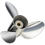 13 1/2 x 18 Edelstahlpropeller für Yamaha und OMC 70-90 PS 763953, 13 Keilzähne, rechts