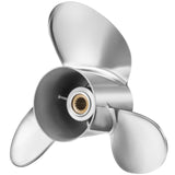 Stainless Steel Outboard Boat props fit Mercury Engine 90CT‑400 &MERCRUISER STERNDRIVES 15 Spline Tooth,RH
