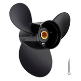 Upgrade Aluminum Outboard Boat Propeller for Johnson Evinrude/OMC 8-15HP 13 Spline RH