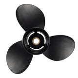 Upgrade Aluminum Outboard Boat Propeller for Johnson Evinrude/OMC 15-35HP 14 Spline RH
