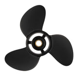 Aluminium utenbordsmotor propeller passer til Mercury-motorer 4-6 hk 12 spline tenner, høyre