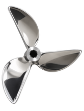 Elica Cleaver 11,25 x 20p per motori Mercury Racing da 40-60 CV, 13 scanalature