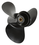 Aluminium utenbordsmotor propell passer til Suzuki-motorer 20-30 hk 10 spline tenner, høyre