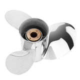 11 3/8 x 12 oppgradert rustfritt stål utenbordsmotor propeller passer til Mercury-motorer 30-75 hk