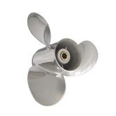 9 1/4 x 10 oppgradert rustfritt stål utenbordsmotor propeller passer til Yamaha-motorer 9,9-15 hk