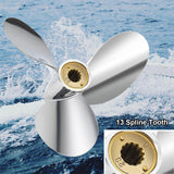 VIF Chopper Propeller 10.38 x18p 13 Spline Tooth hub Kits Installed Rh