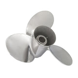 15 1/2 x 19 rustfritt stål utenbordsbåtpropeller passer til Mercury-motor 150–250 hk, delenummer 48-13701A46, 15 splinetann, venstre