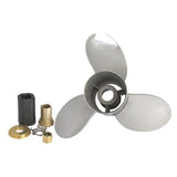 14 5/8 x 23 rustfritt stål utenbordsbåtpropeller passer til Mercury-motor 150–250 hk, delenummer 48-13704A46, 15 spline-tann