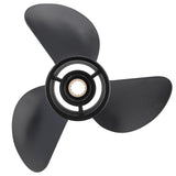 10 1/4 x 15 Black Stainless Steel Outboard Boat Props Fit Black Yamaha Engines 40-60HP,Parts No.663-45976-00-00