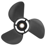 10 1/4 x 15 Black Stainless Steel Outboard Boat Props Fit Black Yamaha Engines 40-60HP,Parts No.663-45976-00-00