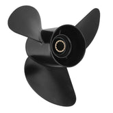 Eliche esterne in acciaio inox nero 10 1/4 x 15 montano motori Yamaha neri 40-60HP, Pezzi n. 663-45976-00-00