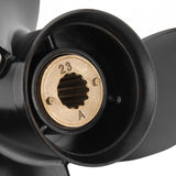 10 3/8 x 14 oppgradert aluminium utenbordsbåtpropell passer til Mercury-motorer 25–70 hk, 13 spline tenner, høyre