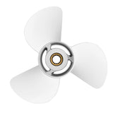 Aluminium-Außenborder-Bootspropeller für Yamaha-Motoren 50–130 PS, 15 Spline-Zähne, RH