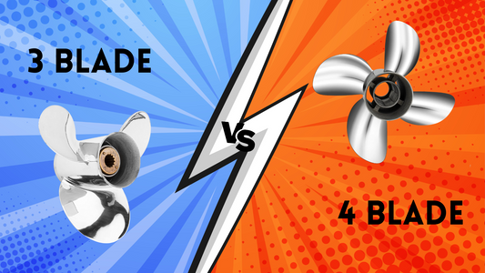 3-Blade vs 4-Blade Propellers — What Changes on the Water