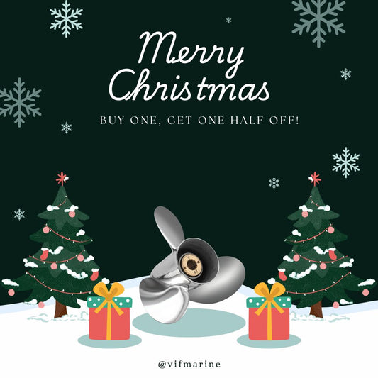 Christmas Promotion: Buy One, Get One Half Off!