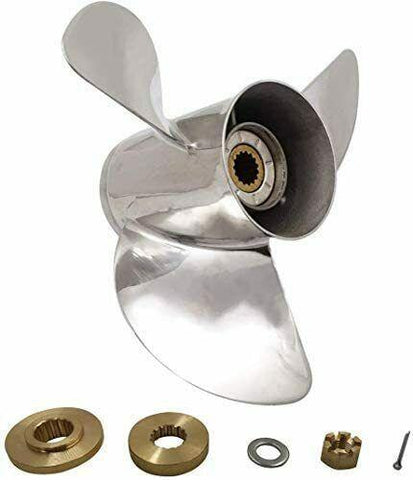 13 3/4 17 Stainless Steel Boat props  fit Yamaha outboard 150-250HP 6G5-45978-02-98 RH