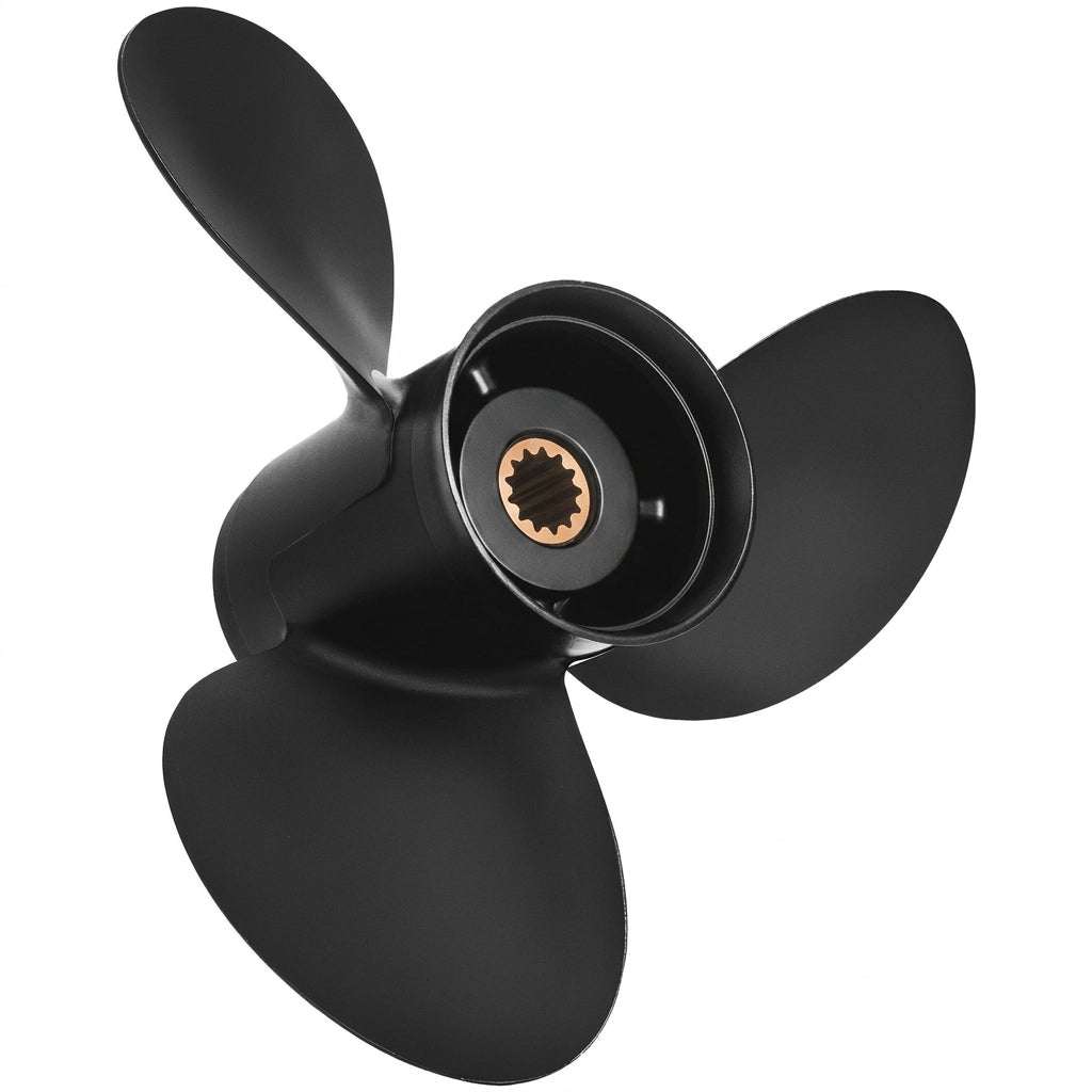 OEM Aluminum Outboard Boat Propeller for Johnson Evinrude/OMC 40-75 HP 13 Spline RH