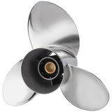 Eliche per barche in acciaio inossidabile 15 1/4 x 21 montano Yamaha Outboard 350-450 HP 6AW-45976-20-00,17 Denti scanalati, T