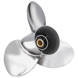 Eliche per barche in acciaio inossidabile 15 1/4 x 21 montano Yamaha Outboard 350-450 HP 6AW-45976-20-00,17 Denti scanalati, T