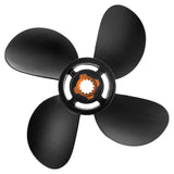48-8M8026630 |10, 3 x 13 (kits de moyeus interchangeables inclus) Adaptation à hélice hors-bord en aluminium Compatible avec Mercury Mariner 25HP Bigfoot/Command Thrust 60Hp, 13 cannelures, RH