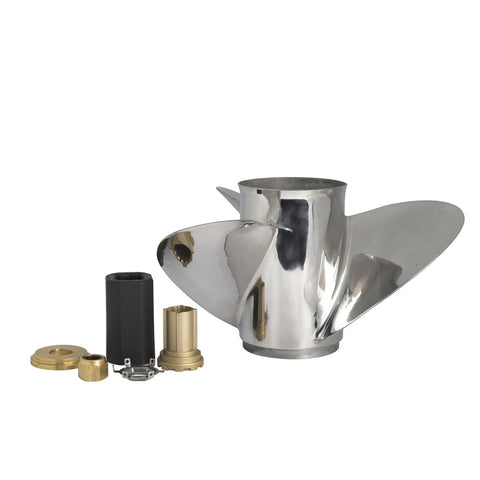 Stainless Steel Outboard Boat props fit Mercury Engine 90CT‑400 &MERCRUISER STERNDRIVES 15 Spline Tooth,RH