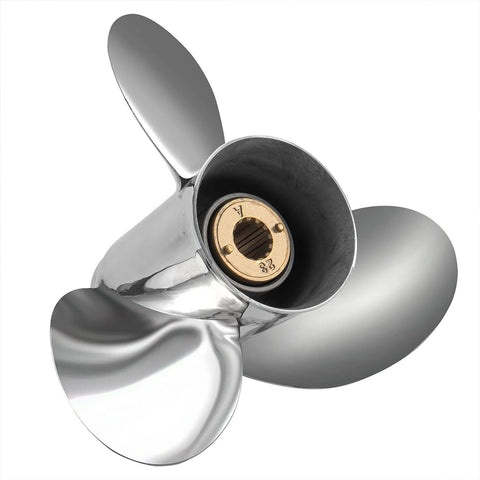 OEM Upgrade 10.25 x 16 Vengeance  Style Propeller, Parts No. 48-16986, for Mercury Outboard 25-70 HP ,13 Spline Tooth,RH
