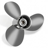 9,9 x 12, 9,9 x 13, 10,38 x 13 OEM-Außenbordpropeller aus Edelstahl für Mercury-Motoren mit 9,9–20 PS, 10 Keilzähne