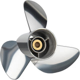 Stainless Steel Boat Propeller for Yamaha Outboard Motos 150-250 HP, 15 Spline, RH