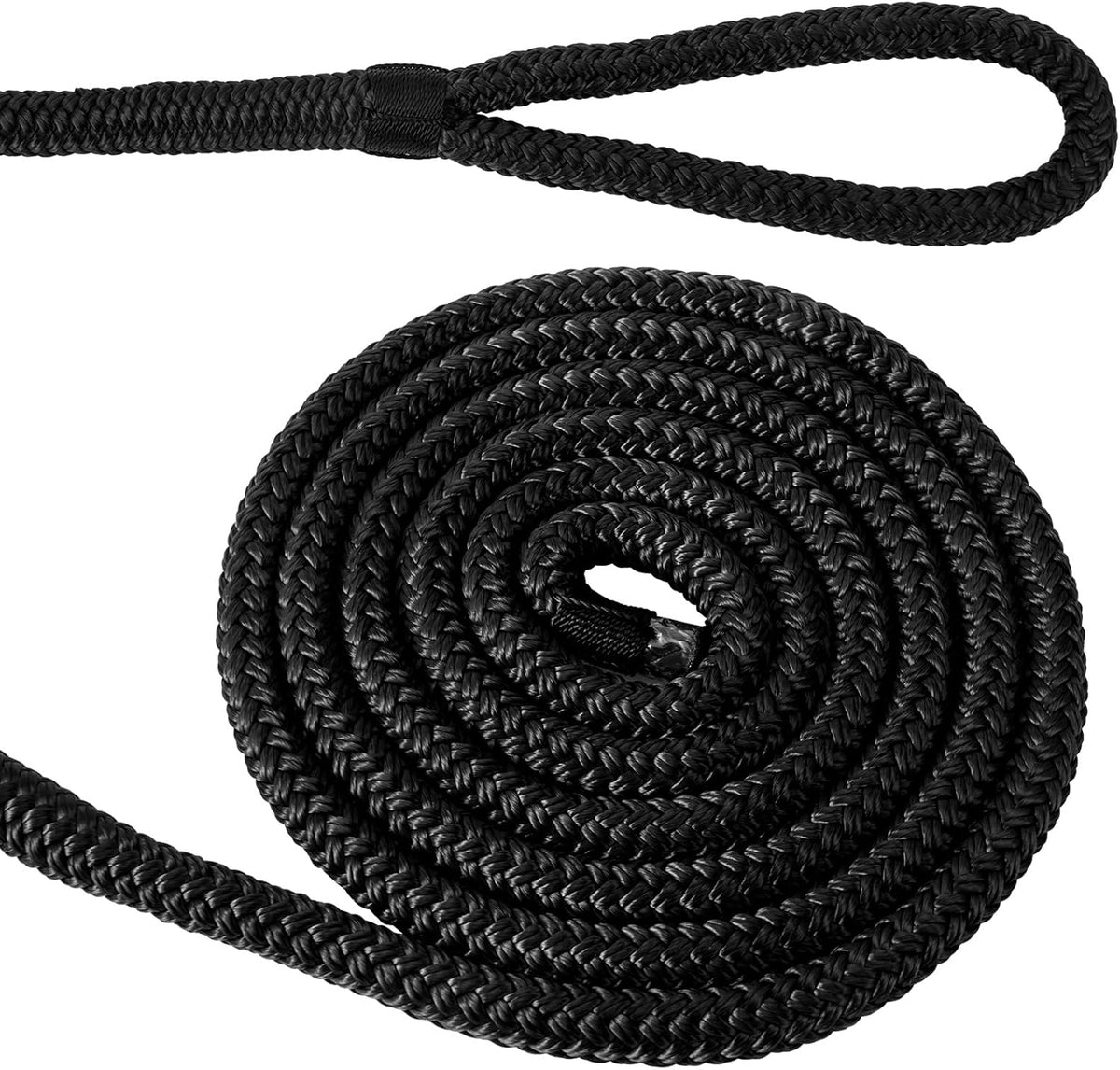 3/8" x 6' Fender Lines, 2 Pack Improved Nylon Boat Ropes