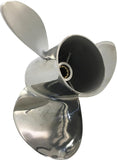 OEM Stainless Steel Outboard Propeller fit Suzuki Engines 20-30HP 10 Spline Tooth,RH