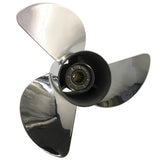 Stainless Steel Outboard Propeller fit Mercury Engines 40-140HP 15 Spline Tooth,RH