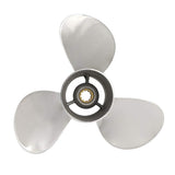 9 7/8 x 14 Hélices hors-bord en acier inoxydable adaptées aux moteurs Yamaha 20-30 ch, 10 cannelures, Rh