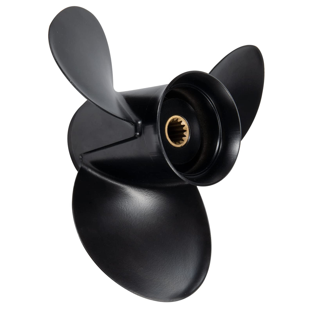 Upgrade Aluminum Outboard Boat Propeller for Johnson Evinrude/OMC 15-35HP 14 Spline RH