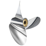 VIF 10.38 x18p Chopper | 48-43592A71 Upgrade OEM Stainless Steel Outboard Propeller fit Mercury Motos 30-60 hp, Chopper II Racing Prop, 13 Spline Tooth hub Kits Installed, Rh